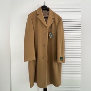 Cashmere camel Ralph Lauren men’s winter coat